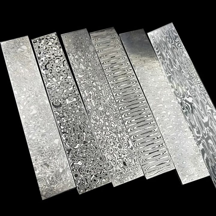 【New Arrivals】 57-59 Hrc Vg10 Damascus Steel Billets Forged Raw ...