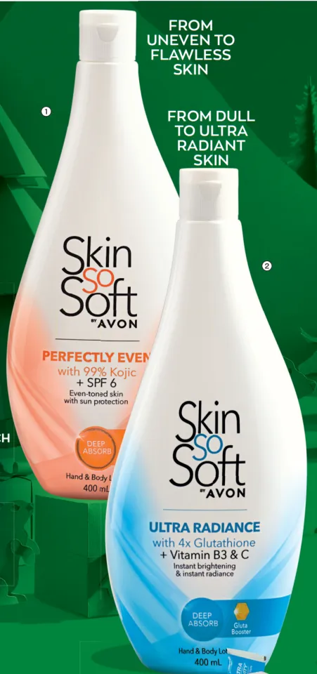 avon sss glutathione lotion price The best-selling Skin So Soft Ultra Radiance is now NEW Retired Packaging Although this is an authentic Avon product Vintage Avon SSS Skin So