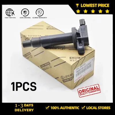 New Original Ignition Coil for Toyota Vios 2003-2016 Yaris 2008-2015 （MADE IN JAPAN） 90919-02240/90919-02265 Brand New IGNITION COIL - Toyota Vios 2003 - 2013 Echo Scion Prius Yaris Corolla Prius 90919-02240 Made In Japan 90919-02265
