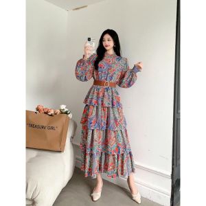 NJ Alesha Maxy Dress Premium Wanita Muslimah Gamis Panjang Korean Style