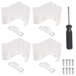 Rõ ràng trượt gương cửa chốt dễ dàng cài đặt phụ tùng kim loại cho cửa chống ăn mòn cửa chốt cho cắm trại & motorhomes