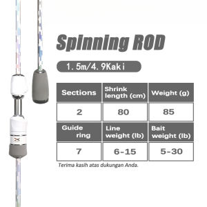 UL Fishing Rod 1.5m/1.68m/1.8m/1.98m/2.1M Carbon Solid Tip Ultralight Spinning Rod Baitcasting Rod Casti