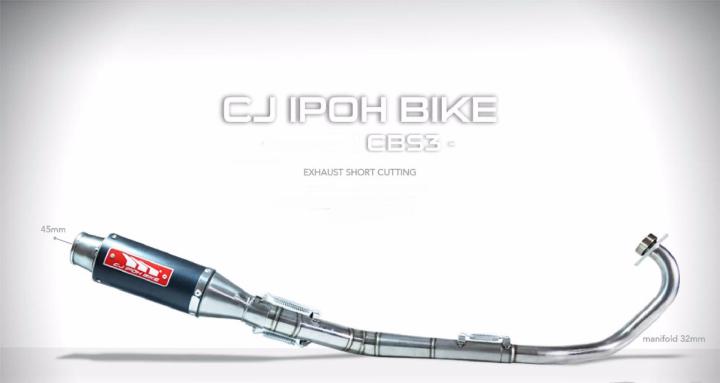 CJ IPOH EXHAUST BENELLI RFS150I CBS3 SERIES(32MM)