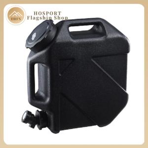 【HRFS】 10L Drinking Water Canister Large Capacity Portable Water Container with Detachable Faucet No Leakage Travel Camping Supplies