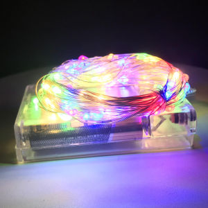 ไฟไม่กระพริบ ไฟตกแต่ง ไฟLED ไฟตกแต่งบ้าน ไฟปาร์ตี้ ไฟประดับสวน ไฟสำหรับตกแต่งสำหรับคริสต์มาส หรือเทศกาลต่างๆ แบบใส่ถ่าน