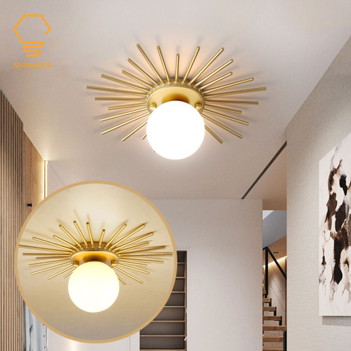 Ceiling Light Nordic Style Modern Creativity Chandelier Sunflower