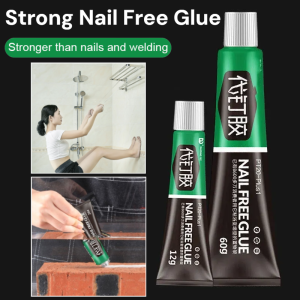 Fast-Drying Punch-Free Nail Free Glue Strong All-Purpose No More Nails Adhesive Waterproof Sealant
