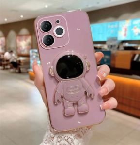 Casing Itel A80 Astronot Stand Premium Softcase