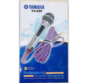 YAMAHA Legendary YA-688 Professional Hi-sensitivity Vocal Dynamic Microphone Free Microphone Foam and Microphone Slip Ring