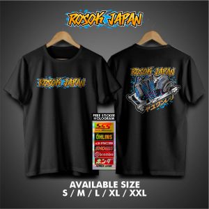 COD ( Free Sticker ) Kaos Rosok Japan Part Motor Terbaru - Kaos Distro Baju Herex Racing CB TIGER GL MP C70 ASTREA Cotton Combed Gratis Stiker Hologram COD RSKJPN03 Free Stiker -16CO.PEMT.2024.03