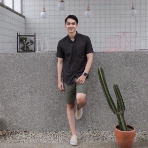 kemeja pendek pria kemeja polos pendek pria krmrja kasual
