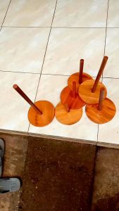 Tempat tissue rol/tiang jepit rambut/tisu roll/standing bouquet/tempat ikat rambut