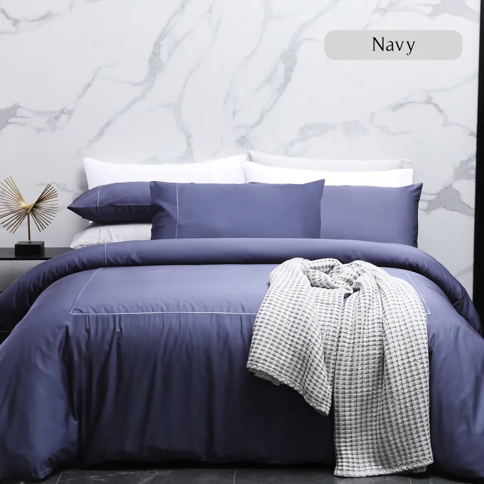 Fitted Sheet Set) Grand Atelier Silky Bamboo Viscose Fitted Sheet