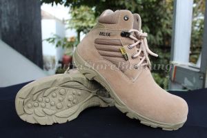 COD PROMO SEPATU SAFETY BOOTS DELTA TACTICAL LOW UJUNG BESI BERKUALITAS TERMURAH