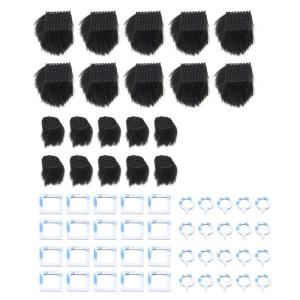 Gió ngoài trời Giảm lông trường hợp cho 8 9 10 11 Camera hành động bông lọc gió phụ kiện