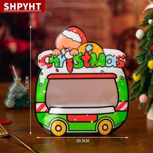 [COD] SHPYHT TOY Christmas Gift Bags Santa Elk Snowflake Tote Bag Childrens Gift Bags Thickened Non-woven Waterproof Bag Christmas Decoration