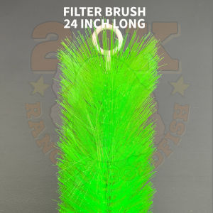 FILTER BRUSH GREEN 24 INCHES LONG FOR KOI POND FISH TANK AQUARIUM WATER GARDEN POND SKIMMER FILTER