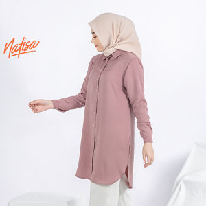 Nafisa Aeris - Tunik Wanita Casual Atasan Masa kini Ukuran Lengkap