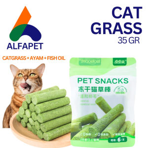 TAOTAO CAT GRASS 35gr snack kucing baik untuk pencernaan kucing