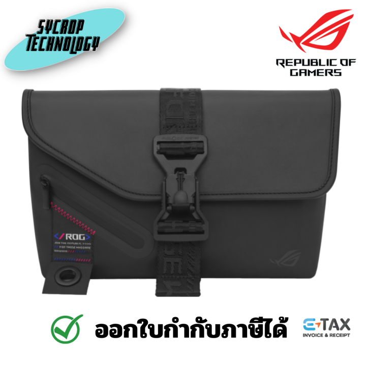 Sacoche Bandoulière Asus ROG SLASH SLING BC3003 - Noir, Hydrofuge, Neuf