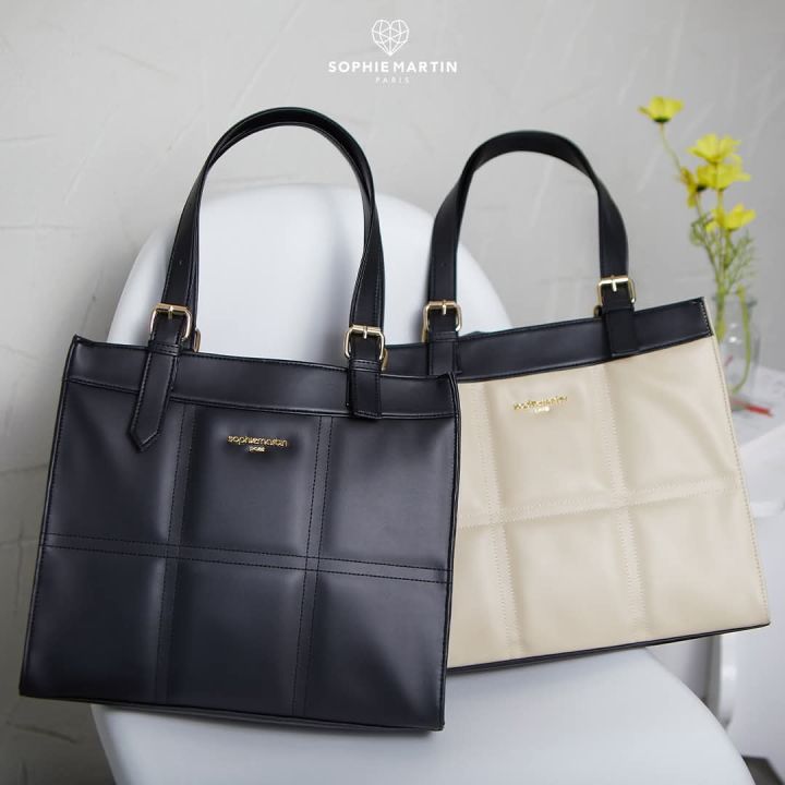 TAS KERJA WANITA EMMELINE TOTE BAG SOPHIE MARTIN PARIS PROMO Tote