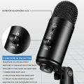 USB Condenser Microphone  Recording for Singing Full Set for MAC or Windows or Android Microphone for Videoke Complete Set Mic Condenser with Tripod Stand. 
