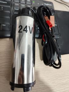 Bơm điện chìm 12v dc vỏ hợp kim nhôm bơm dầu diesel nhiên liệu 30L/phút-Bơm chìm mini 12v 24v