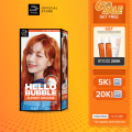 NEW mise en scene Hello Bubble - Hair Color 2025 Pewarna Rambut dengan Bentuk Bubble Foam Warna Tahan Lama dan Terlihat Alami. 