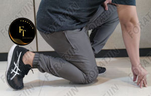 [Size Jumbo] Foratjin- Celana Jogger Pants panjang Sporty Micro active Waterproof Windproof [ Size M- 5XL ]