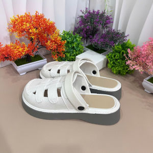 Dép Sục Đế Cao Thiết Kế Kiểu Rọ Có Quai Hậu Thời Trang Giày Sandal Nữ Phù Hợp Mang Đi Chơi Đi Học