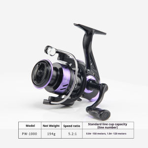 Gelendong Memutar Memancing Gelendong Pancing Batang Pancing Laut Gelendong Logam – Kuat untuk Air Tawar & Air Masin