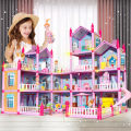 Doll House Kids Girl Sale Toys for Kids Dollhouses Toys for Girls Kids Toys Castle Princess Play House Pretend Play For Girls Children's Toy. 