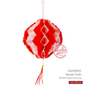 honey comb merah putih / hiasan 17 agustus / kertas hias / hiasan HUT RI pompom dekorasi HUT RI