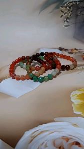 KRISTAL SG:  Colourful Yan Yuan Agate 彩盐原玛瑙