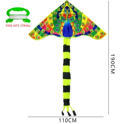 Cartoon Kite Children Kite Adult Big Kite Children Outdoor Toy Game With kite string Parent-child interactive kite game
