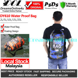 PsDs DY610 Camouflage Universal Large Capacity Floating Water Proof Bag Backpack (Life Buoy) for Water Sport Camping Hiking Boating