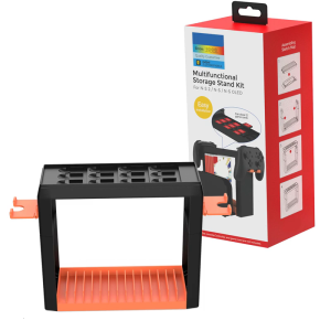 Organizers Station for Console Controller Charging Stand Game Cartridges Storage Tower Game Accessory Organizing Holder