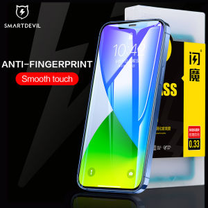 SmartDevil Screen Protector for iPhone 17 Pro max iPhone 16 Pro max iPhone 15 Pro max 14 Pro max 13 Pro Max 12 Pro max 11 Pro max iPhone air 16 Plus 15 X XS XsMax XR 16e SE2 SE3 7 Plus 8plus 13 mini Non full screen Anti-fingerprint Tempered Glass Film