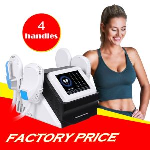 4 handle emslim+RF slimming Fast weight loss and fat burning weight loss machine