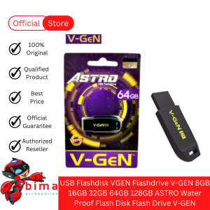 USB Flashdisk VGEN Flashdrive V-GEN 8GB 16GB 32GB 64GB 128GB ASTRO Water Proof Flash Disk Flash Drive V-GEN