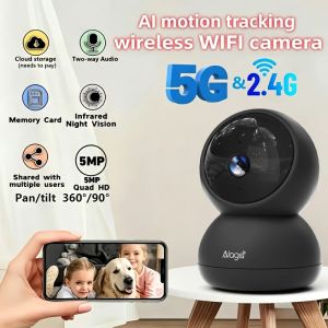 3KDog Camera with Phone App 5G/2.4G WiFi Indoor Security Baby CameraAI Detection 360 ° Pan&Tilt 2-Way Audio Night Vision2026