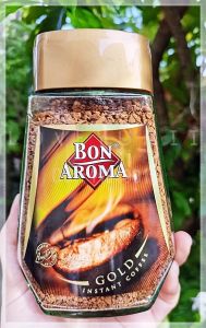 100g x 2 ขวด..กาแฟ กาแฟสำเร็จรูป Bon Aroma Gold ชนิดฟรีซดราย 100g
