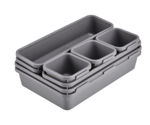 🔥Adjustable 8 pcs Drawer Organizers 🔥 FreeStyle 🔥 Can use to keep stationary Spice Jar Cutlery