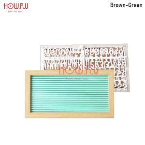 HOW.R.U | 14x25 Papan Nama Bayi Mini Letter Board Hospital Board Include Huruf