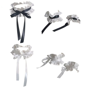 Cổ Điển Xù cổ áo Trang Trí Còng Tay Áo Dressingup Phụ Kiện Cho Độc Đáo Và Phong Cách trang phục trang phục