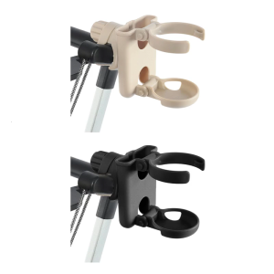 Có thể gập lại Xe đẩy giữ chai với kẹp silicon và nonslip cơ sở Tương thích cho Địu trẻ em Walkers xe đạp xe đẩy Mua sắm