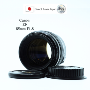 [Used in Japan]  Canon EF 85mm f/1.8 USM AF / MF  camera lens Released in 2002 Japan