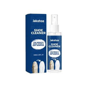 Jakehoe shoe cleaner mild formula portable shoe shine artifact mesh canvas decontamination and stain removal