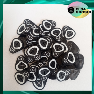 LABEL LUBANG HEADSET KARET TERMURAH ISI 100PCS