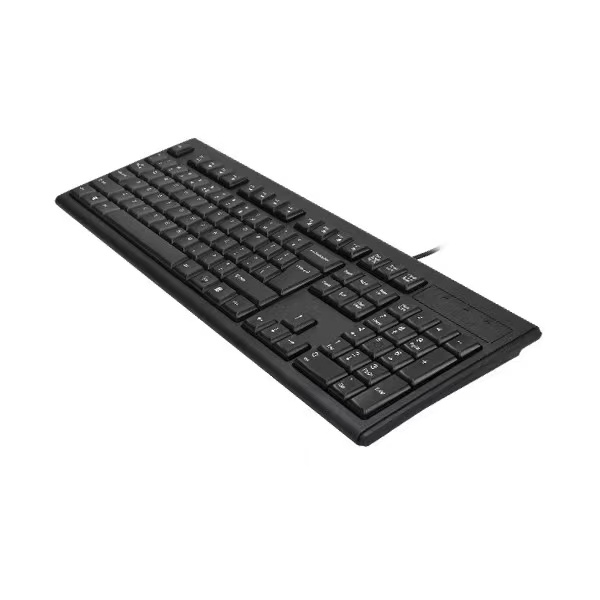 A4TECH KRS-83 USB Wired KEYBOARD for PC Laptop Black